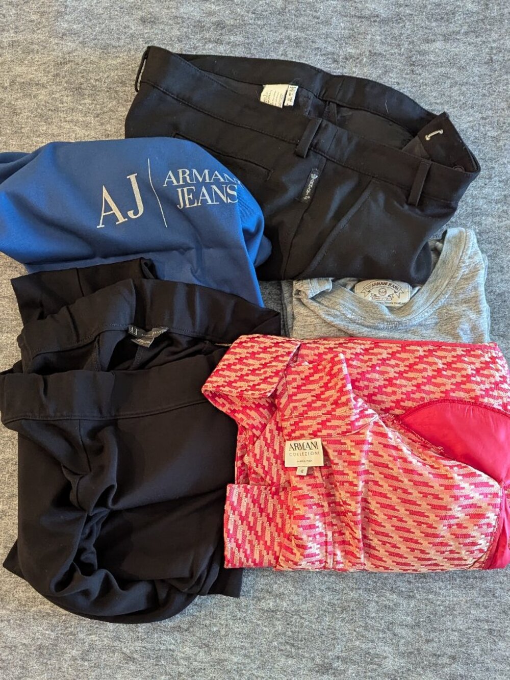 Curated Armani Bundle AJ, Collezioni, Exchange including several Made in Italy